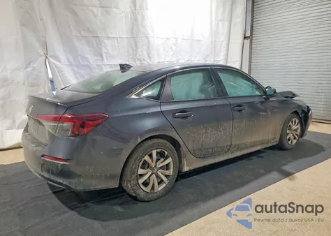 2025 Honda Civic Lx from USA, damaged, VIN 2HGFE2F24SH600830